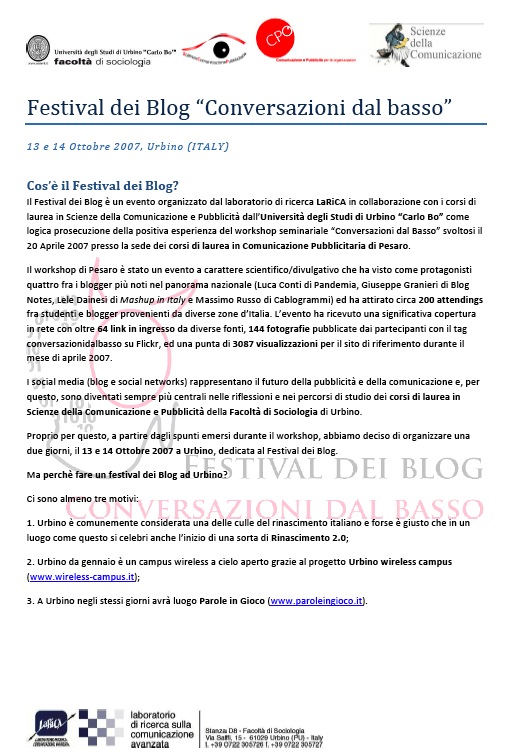 Urbino caccia al tesoro wireless