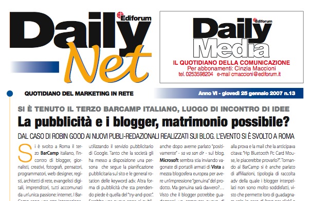 Anche il Daily adotta un dAiNo