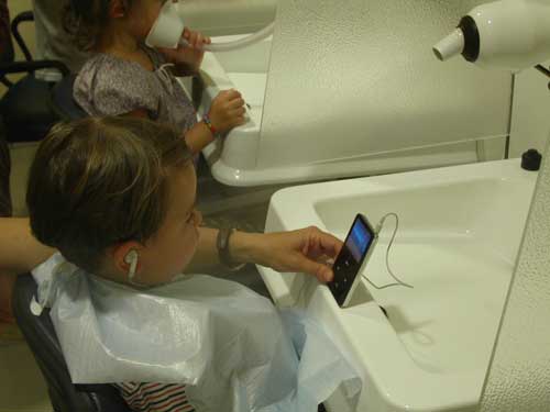I piccoli alle terme