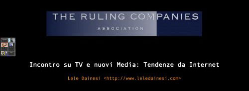 Mash-ups in italy: come cambiano i consumi tecnologici
